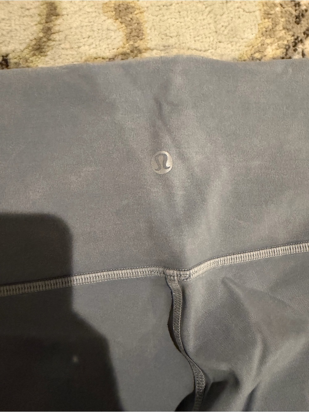 lululemon athletica high-waist leggings in slate gray